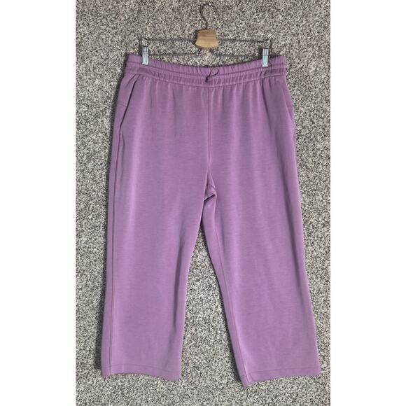 Lululemon Womens Sz 14 Softstreme High Rise Straight Leg Crop Pant Velvet Dust - Picture 1 of 11